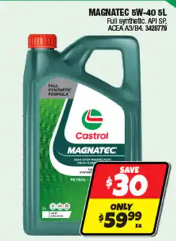 Autobarn Castrol Magnatec 5W-40 offer