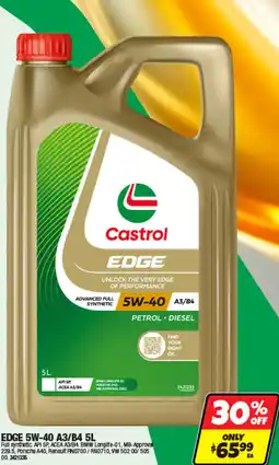 Autobarn Castrol Edge 5W-40 A3/B4 offer