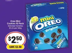 IGA Oreo Mini Cookies offer