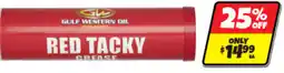 Autobarn Gulf Western Oil Red Tacky Grease offer