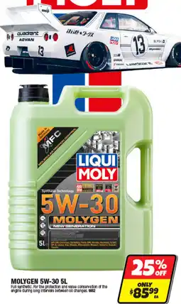 Autobarn Liqui Moly Molygen 5W-30 offer