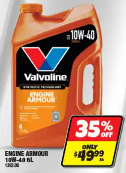Autobarn Valvoline Engine Armour offer