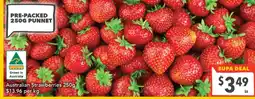Supa Valu Australian Strawberries offer