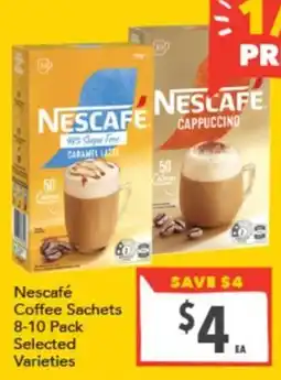 Supa Valu Nescafe Coffee Sachets offer