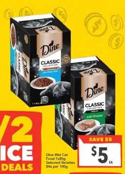Supa Valu Dine Wet Cat Food offer