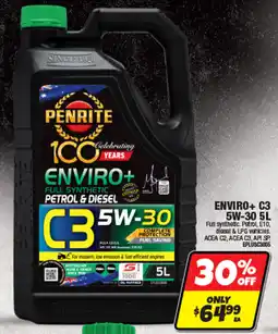 Autobarn Penrite Enviro+ C3 5W-30 offer