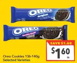 Supa Valu Oreo Cookies Selected Varieties offer