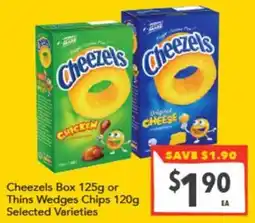 Supa Valu Cheezels Box offer
