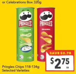 Supa Valu Pringles Chips Selected Varieties offer