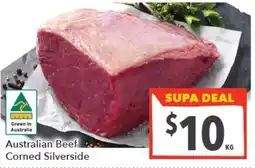 Supa Valu Australian Beef Corned Silverside offer