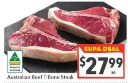 Supa Valu Australian Beef T-Bone Steak offer
