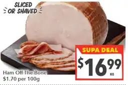 Supa Valu Ham Off The Bone offer