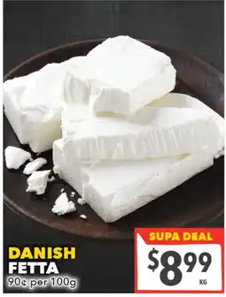 Supa Valu Danish Fetta offer