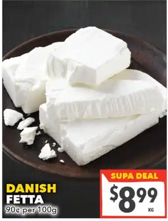 Supa Valu Danish Fetta offer