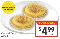 Supa Valu Custard Tarts offer