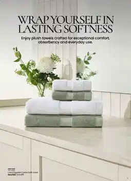 Myer Heritage Luxury Egyptian Cotton Bath Towel offer