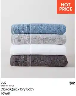 Myer Clara Quick Dry Bath Towel offer