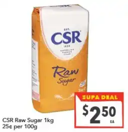Supa Valu CSR Raw Sugar offer