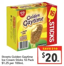 Supa Valu Streets Golden Gaytime Ice Cream Sticks offer