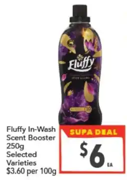 Supa Valu Fluffy In-Wash Scent Booster offer