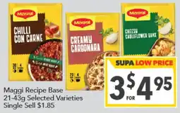 Supa Valu Maggi Recipe Base offer