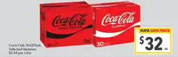 Supa Valu Coca-Cola Selected Varieties offer