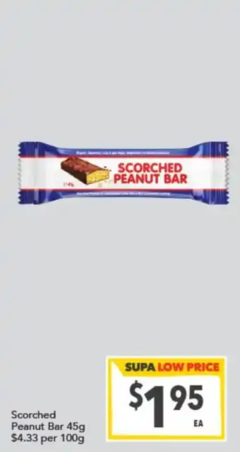 Supa Valu Scorched Peanut Bar offer