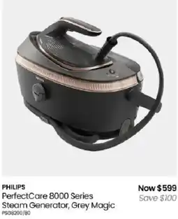 Myer Philips PerfectCare 8000 Series Steam Generator, Grey Magic offer