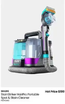 Myer Shark StainStriker HairPro Portable Spot & Stain Cleaner offer