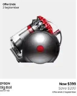 Myer Dyson Big Ball offer