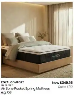 Myer Air Zone Pocket Spring Mattress offer