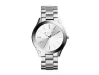 Bevilles Jewellery Michael Kors Slim Runway Silver Watch MK3178 offer