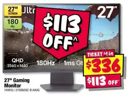 JB Hi-Fi 27" Gaming Monitor offer