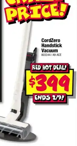 JB Hi-Fi CordZero Handstick Vacuum offer