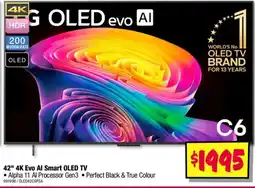 JB Hi-Fi LG 4K Evo AI Smart OLED TV offer