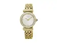Bevilles Jewellery Seiko Ladies Crystal Set Gold Watch SRZ468P offer