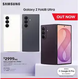 Harvey Norman Samsung Galaxy Z Fold8 Ultra offer