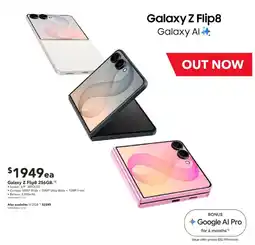 Harvey Norman Galaxy Z Flip8 offer