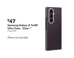 Harvey Norman Samsung Galaxy Z Fold8 Ultra Case - Clear offer