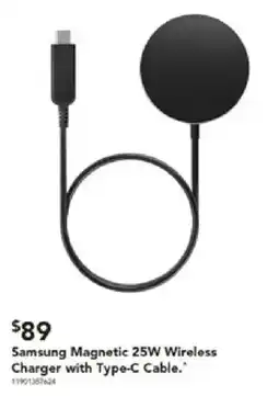 Harvey Norman Samsung Magnetic 25W Wireless Charger with Type-C Cable offer