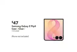 Harvey Norman Samsung Galaxy Z Flip8 Case - Clear. offer