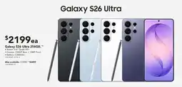 Harvey Norman Galaxy S26 Ultra offer