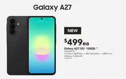 Harvey Norman Galaxy A27 offer