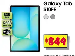 JB Hi-Fi Galaxy Tab S10FE offer