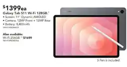Harvey Norman Galaxy Tab S11 Wi-Fi 128GB offer