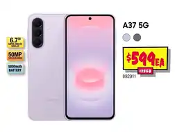 JB Hi-Fi Samsung A37 5G offer