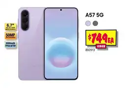 JB Hi-Fi Samsung A57 5G offer