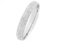 Stainless Steel Crystal Bangle - 63