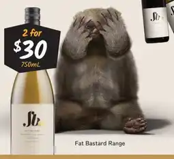 Cellarbrations Fat Bastard Chardonnay offer