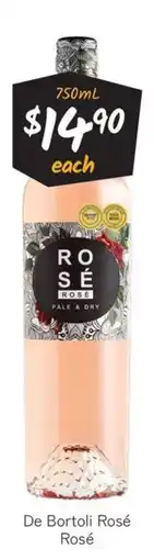 Cellarbrations De Bortoli Rosé Rosé offer
